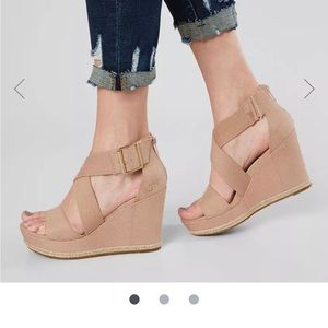 EUC Ugg Wedge Sandal